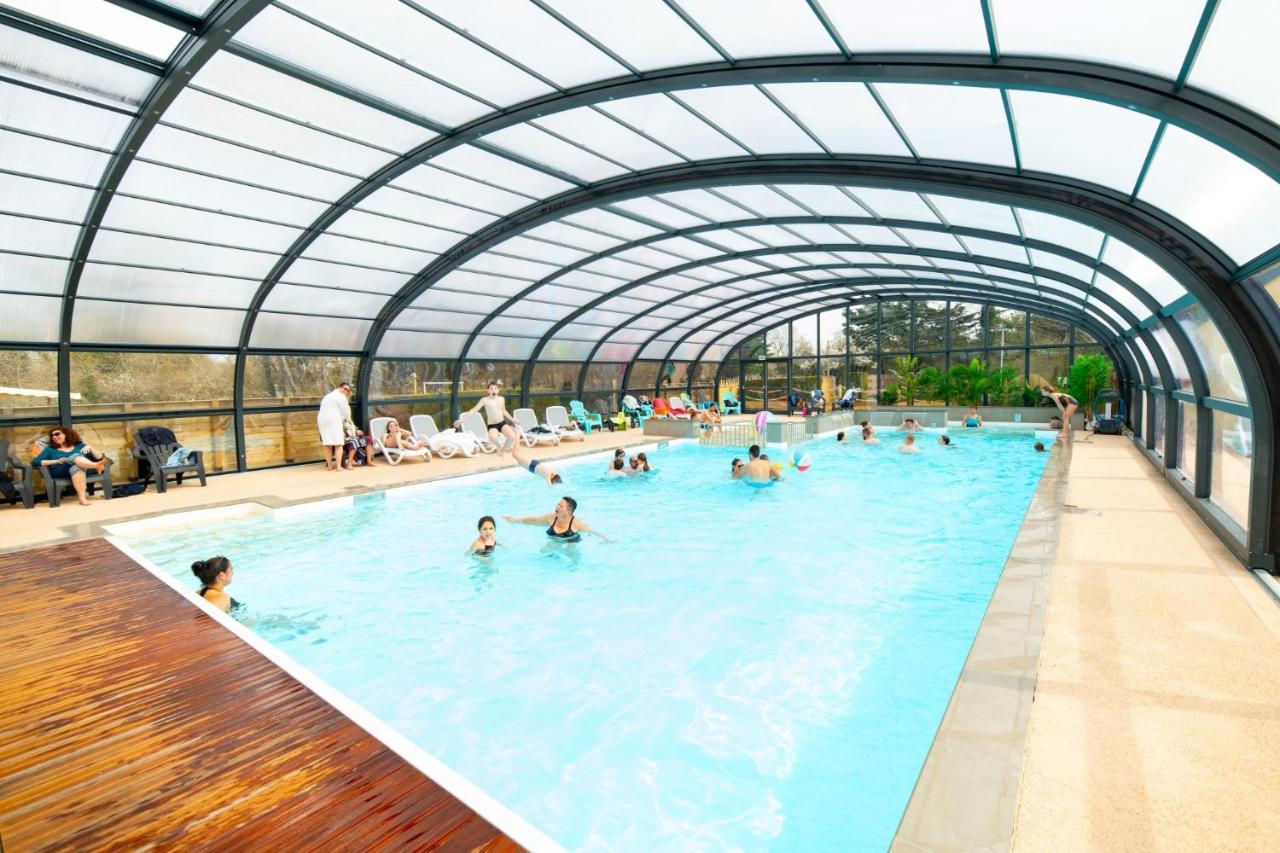 Camping Les Carolins Saint-Lo-d'Ourville Exterior foto