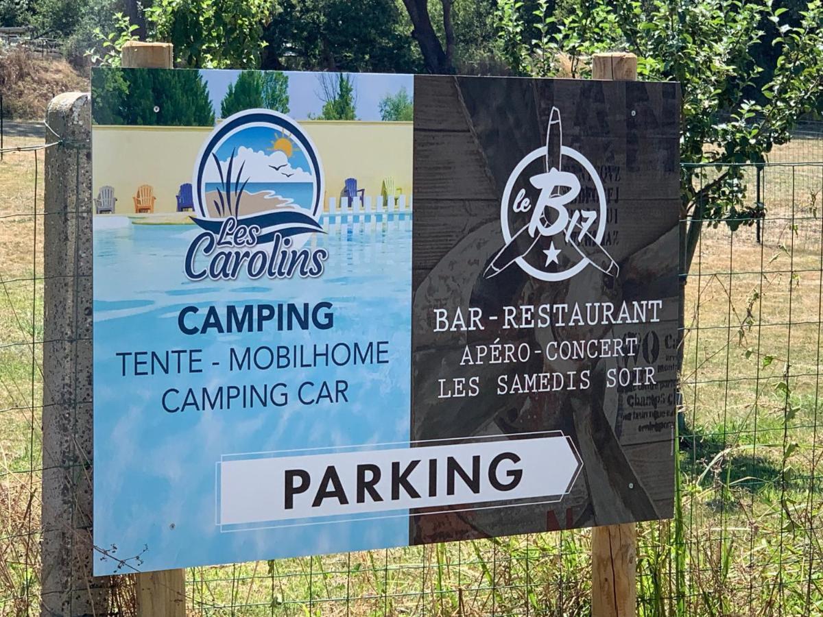 Camping Les Carolins Saint-Lo-d'Ourville Exterior foto